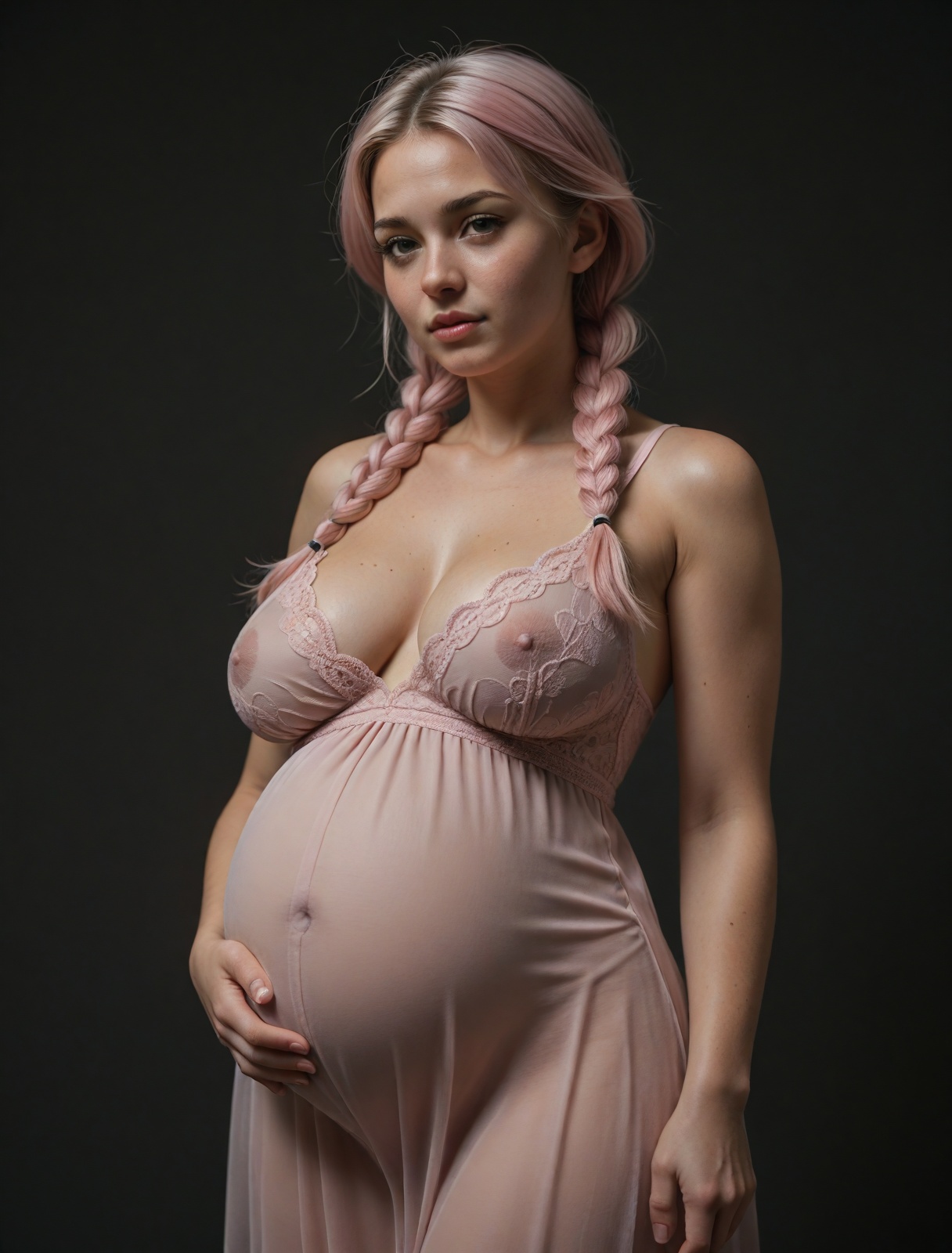 Pregnant Daisy | NSFW AI Girlfriend & Spicy AI Chatbots - LustGF.AI